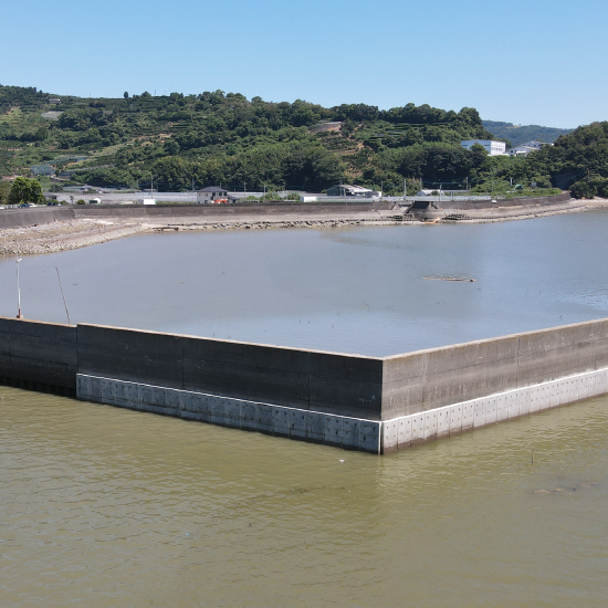 松合漁港救の浦3号防波堤機能保全第1号工事