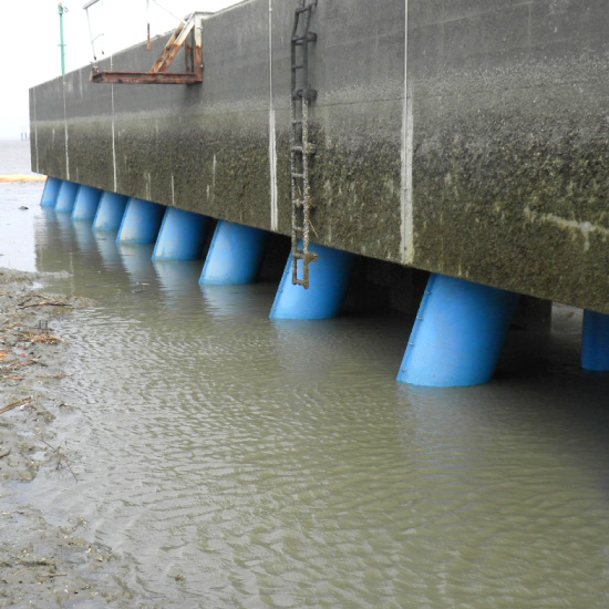 松合漁港救の浦3号防波堤機能保全第2号工事