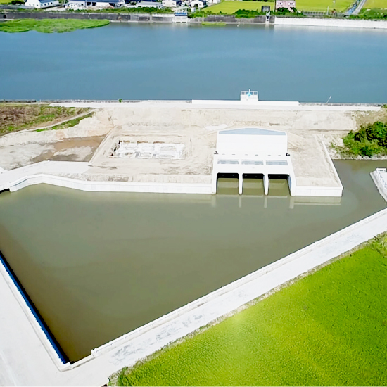 豊川北部地区湛水防除 事業第1号工事