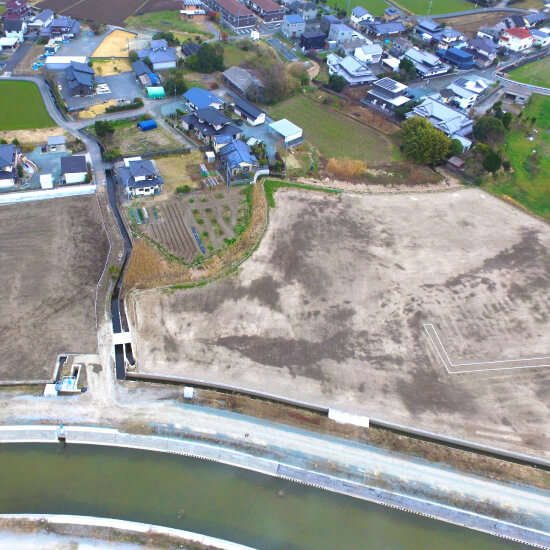 潤川大規模特定河川（土砂処分等）工事