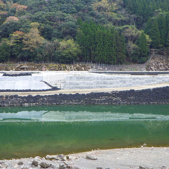 R6県道災害復旧 中谷地区擁壁工（その5）工事