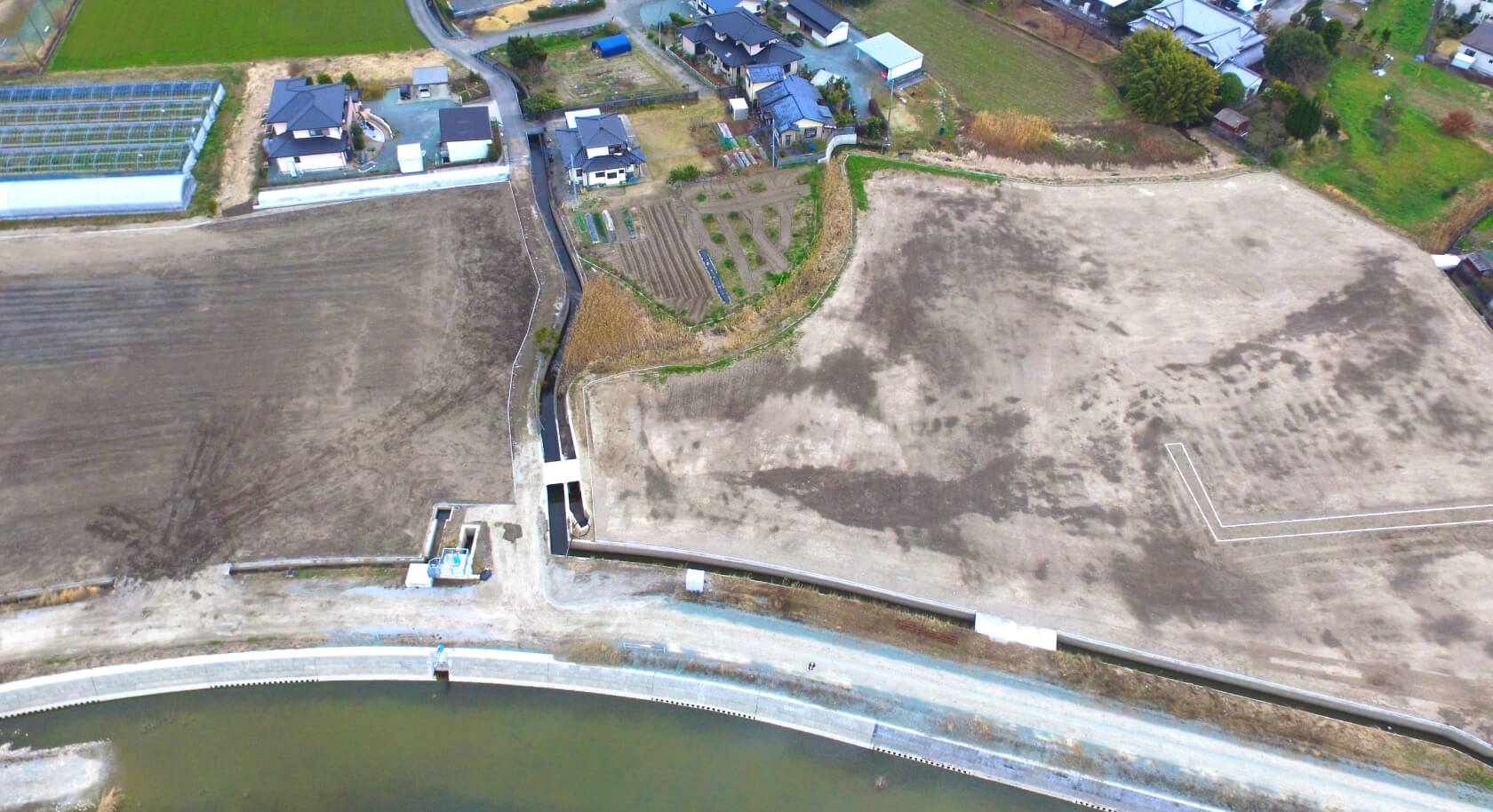 潤川大規模特定河川（土砂処分等）工事