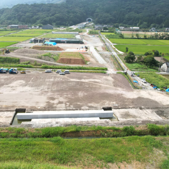 熊本57号城塚地区改良16期工事
