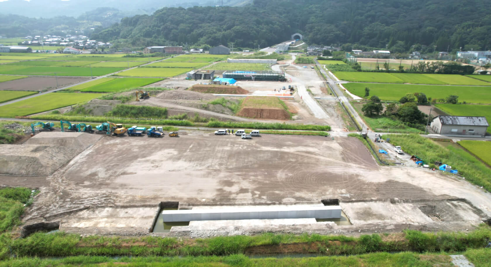 熊本57号城塚地区改良16期工事